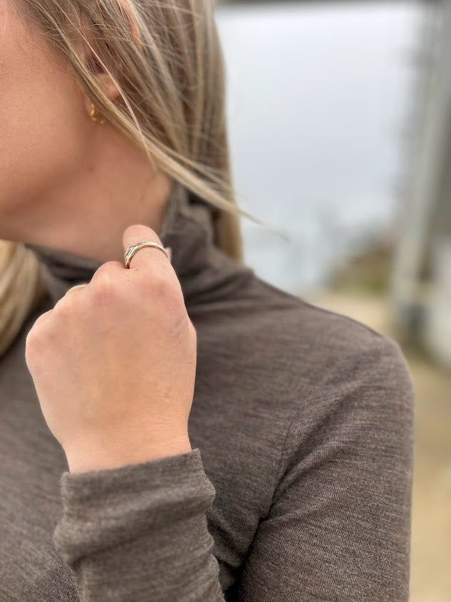 Fang høyhalset ullgenser