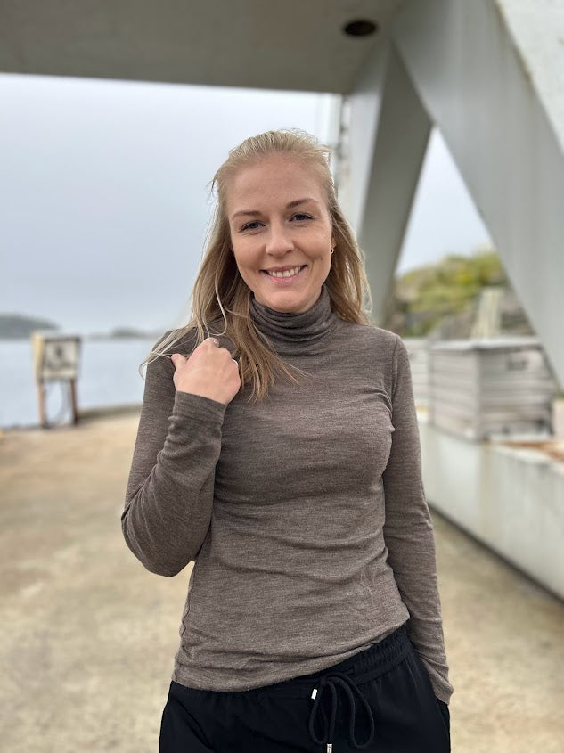 Fang høyhalset ullgenser