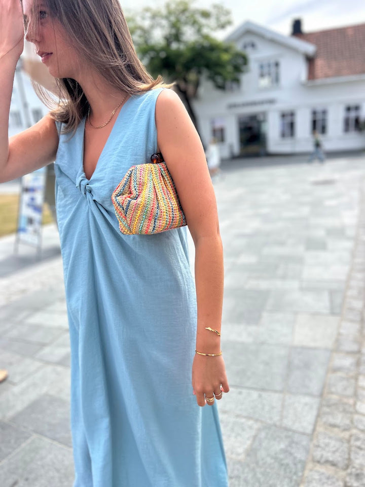Abito V-tie dress