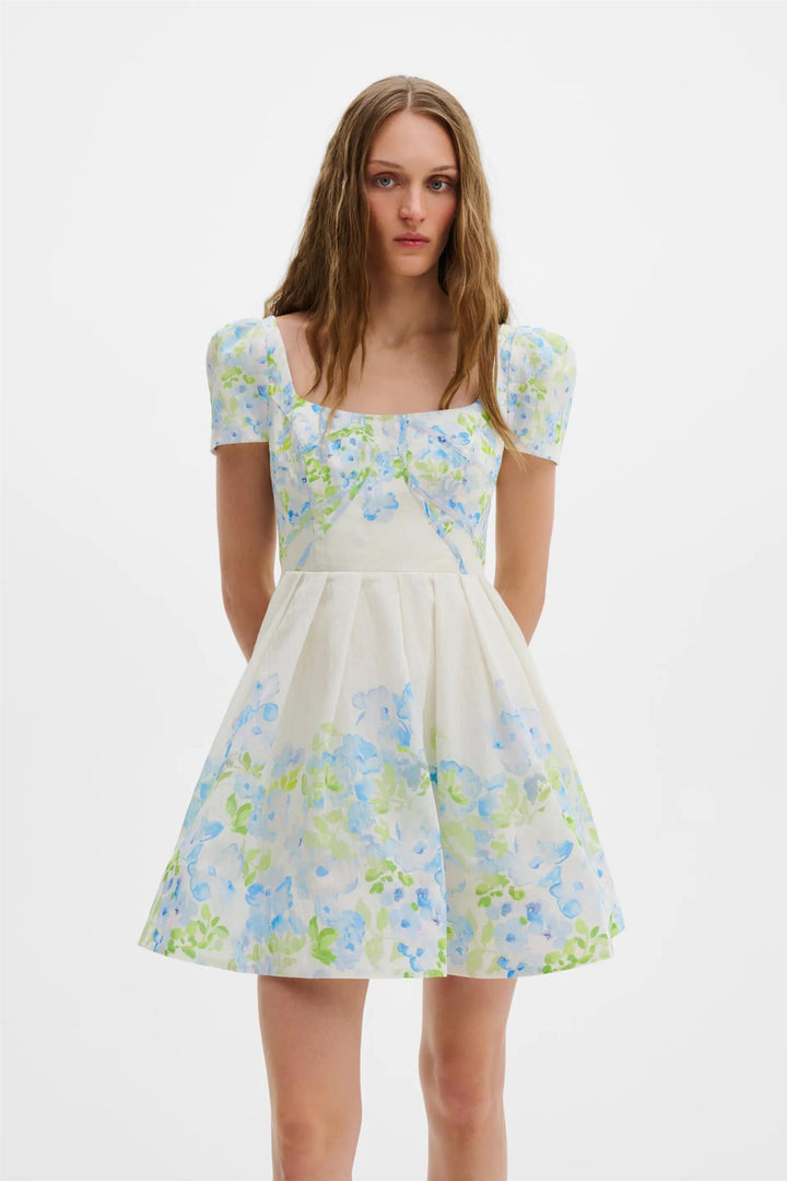 Venda Pouf Sleeve dress