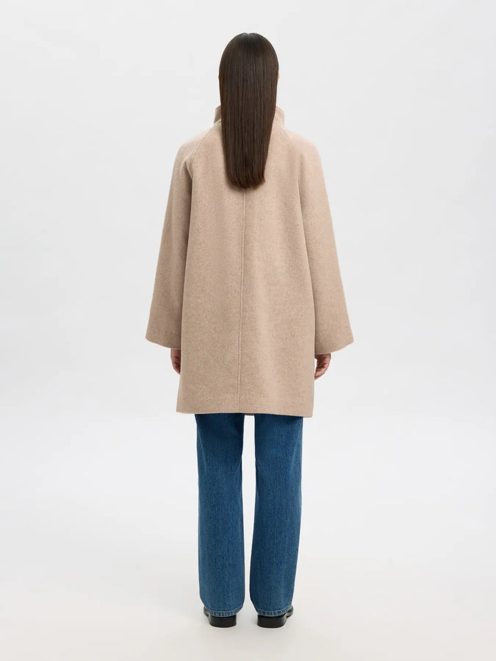 SLFVINNI WOOL BLEND COAT