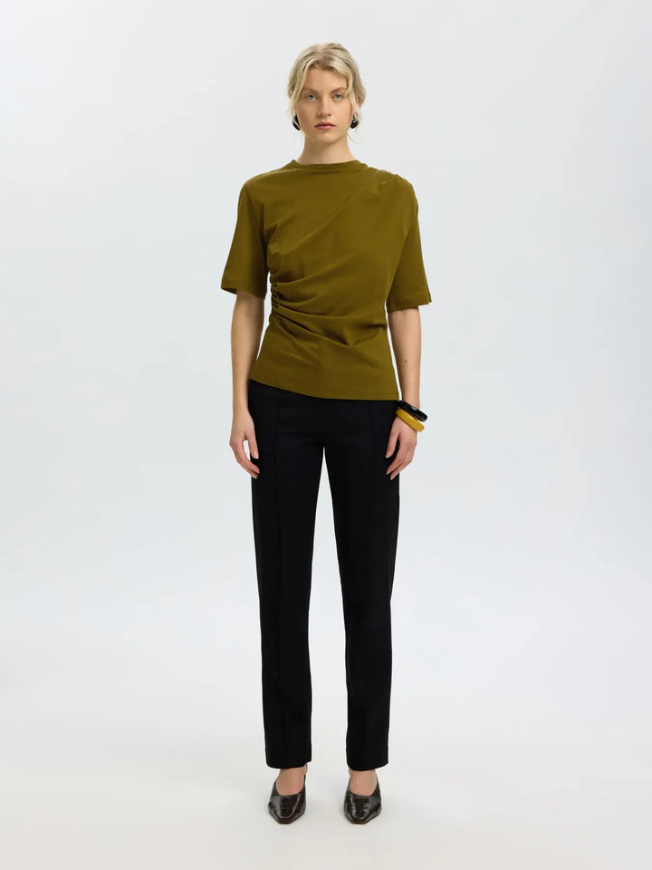 Woline light twist tee green