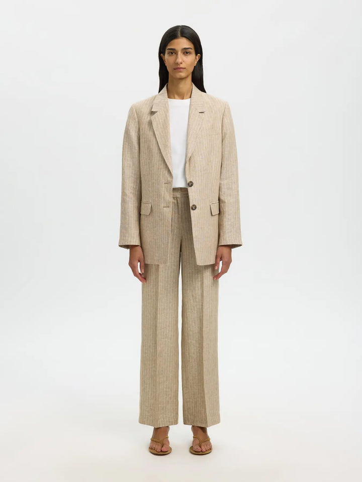 Wide Ida Linen Pant