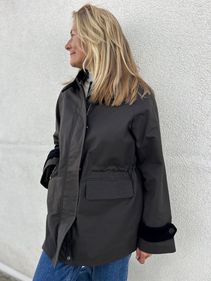 wilma waxed jacket delicioso