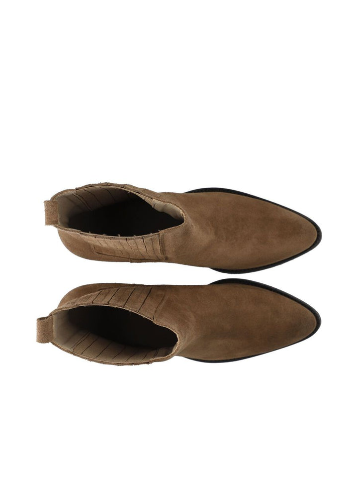Biacarol chelsea boot oily suede sand