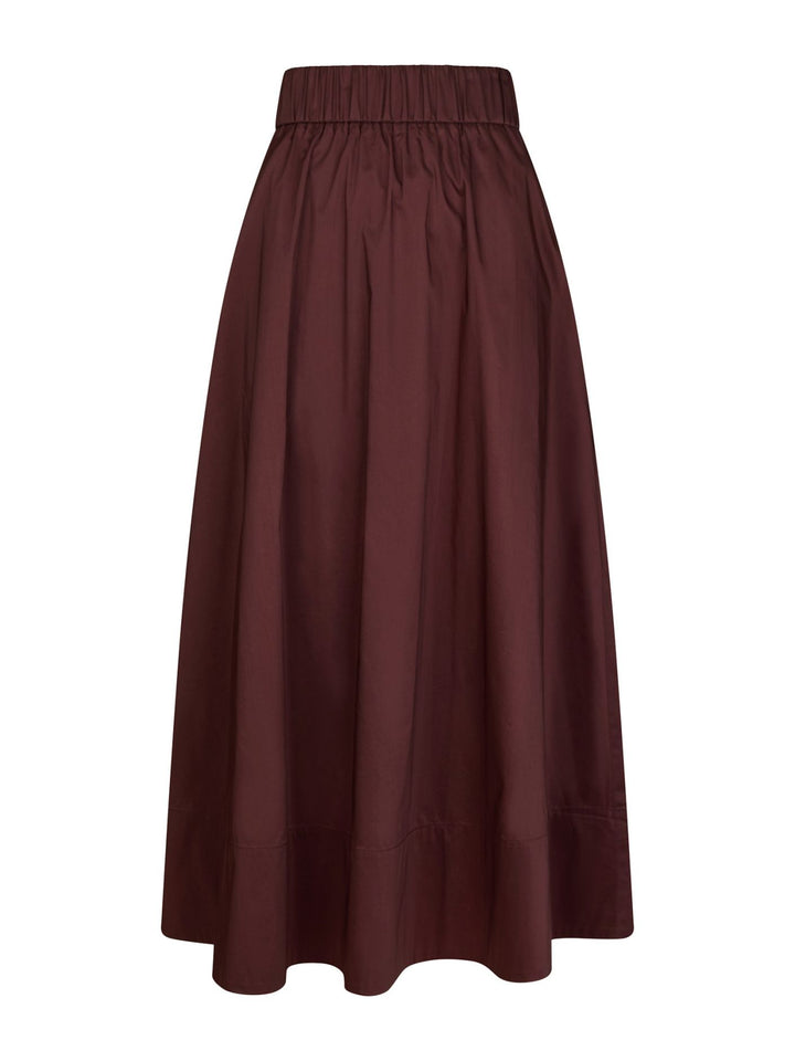 Yara poplin skirt