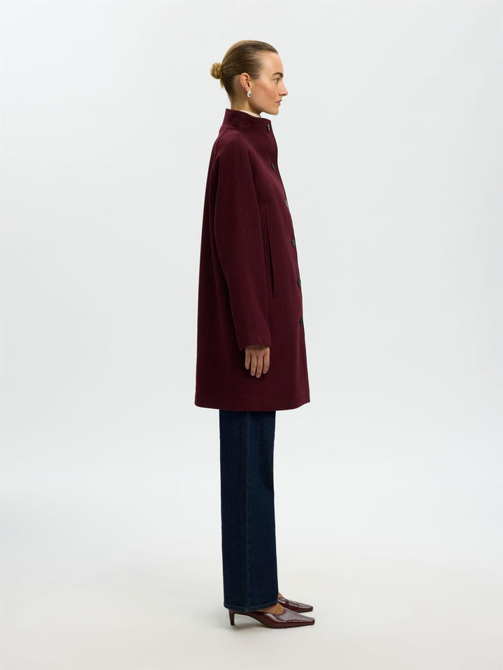 SLFVINNI WOOL BLEND COAT