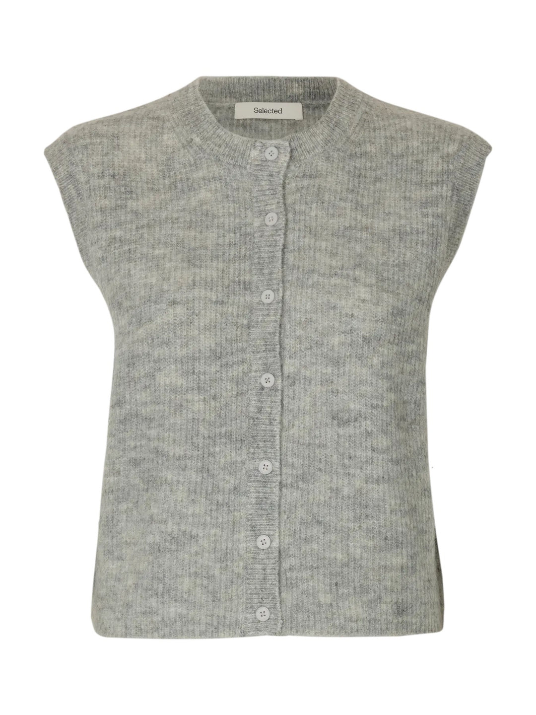 SLFLULU SL BUTTON O-NECK VEST EX