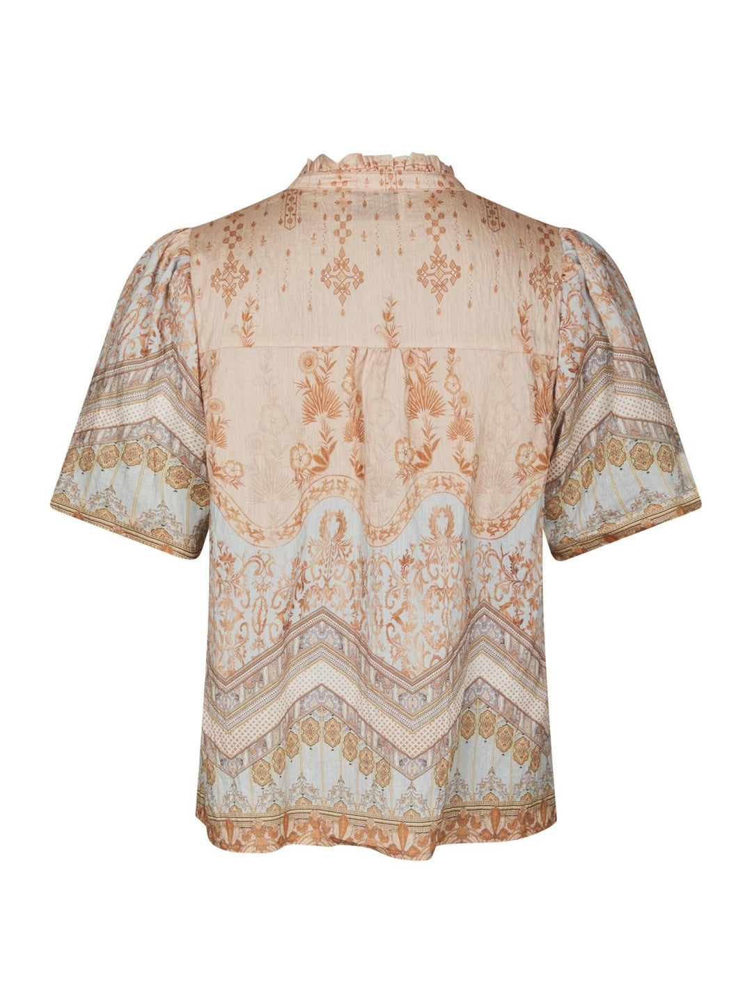 Torana Flower Border Blouse