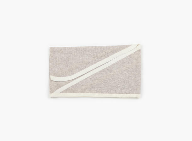 Lara duo wool cashmere triangle sand