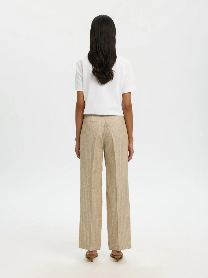 Wide Ida Linen Pant