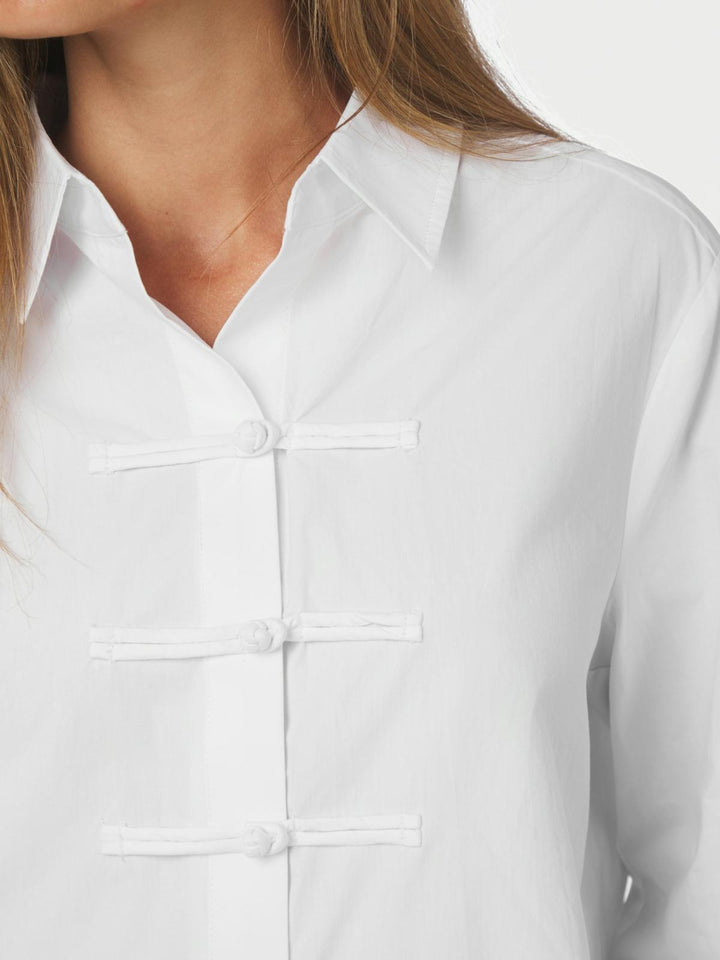 Cam poplin shirt off white
