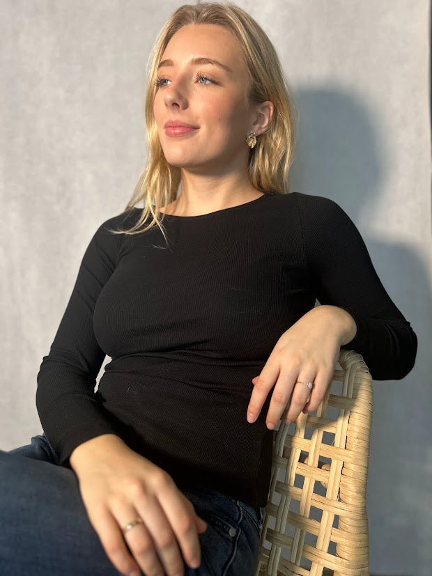 Petronella Rib Boatneck