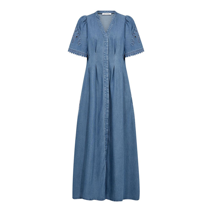 Tilly Emb Pleat Dress