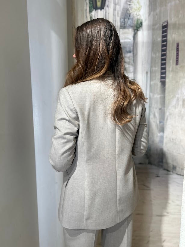 RITA LS RELAXED BLAZER MEL
