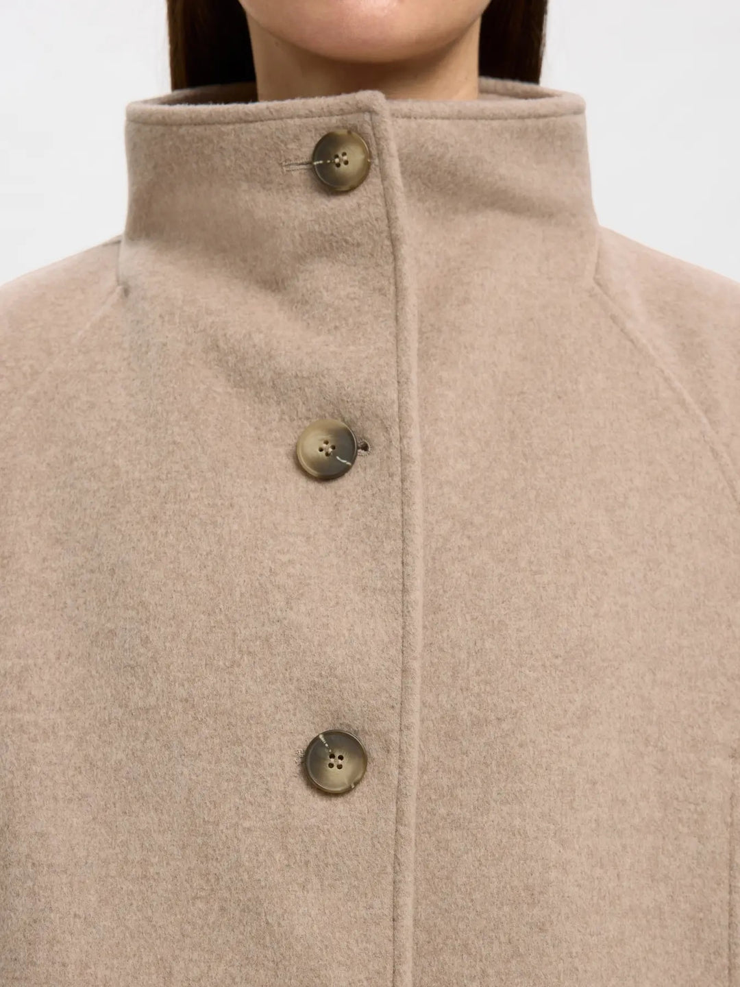 SLFVINNI WOOL BLEND COAT