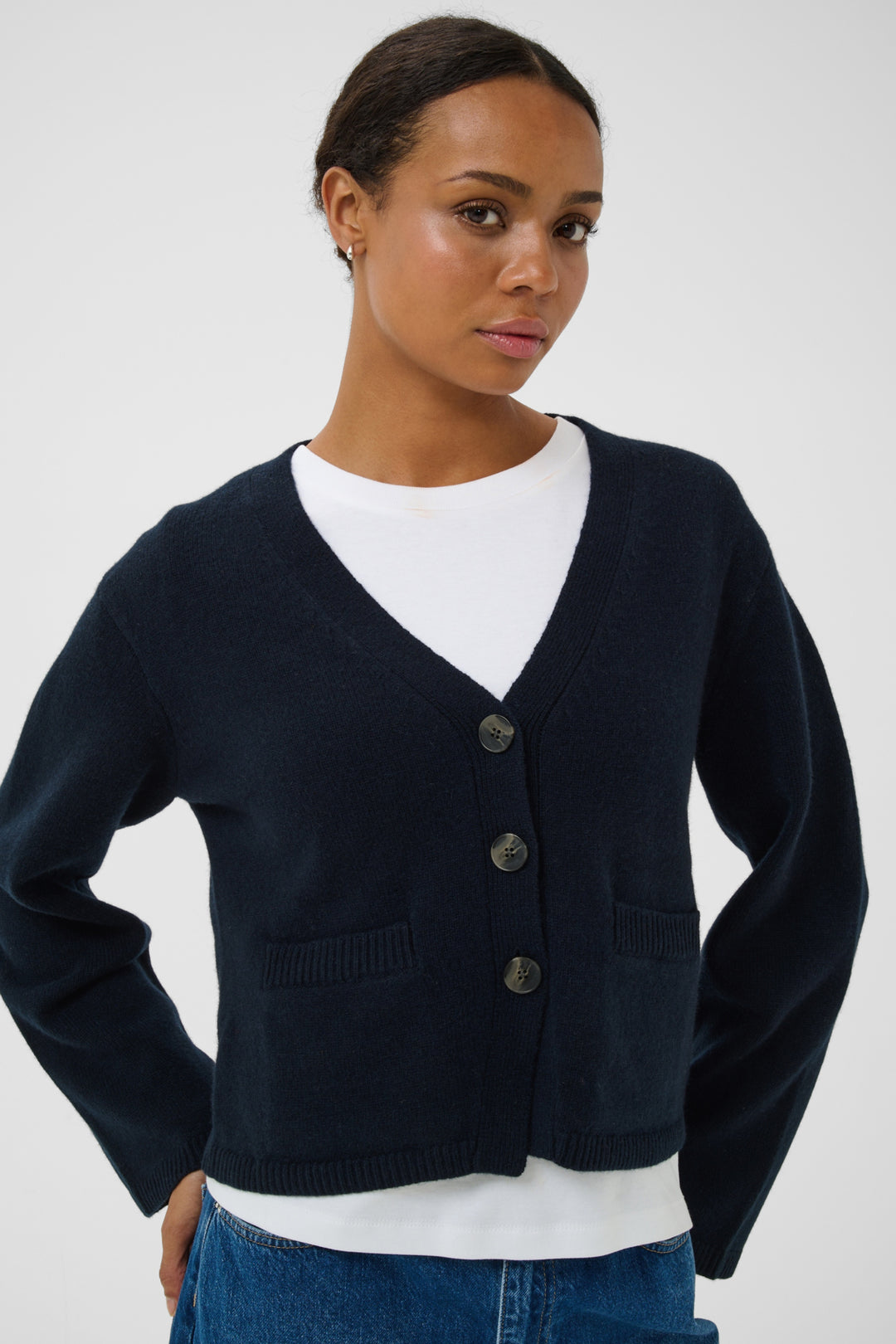 sveva cardigan dark navy