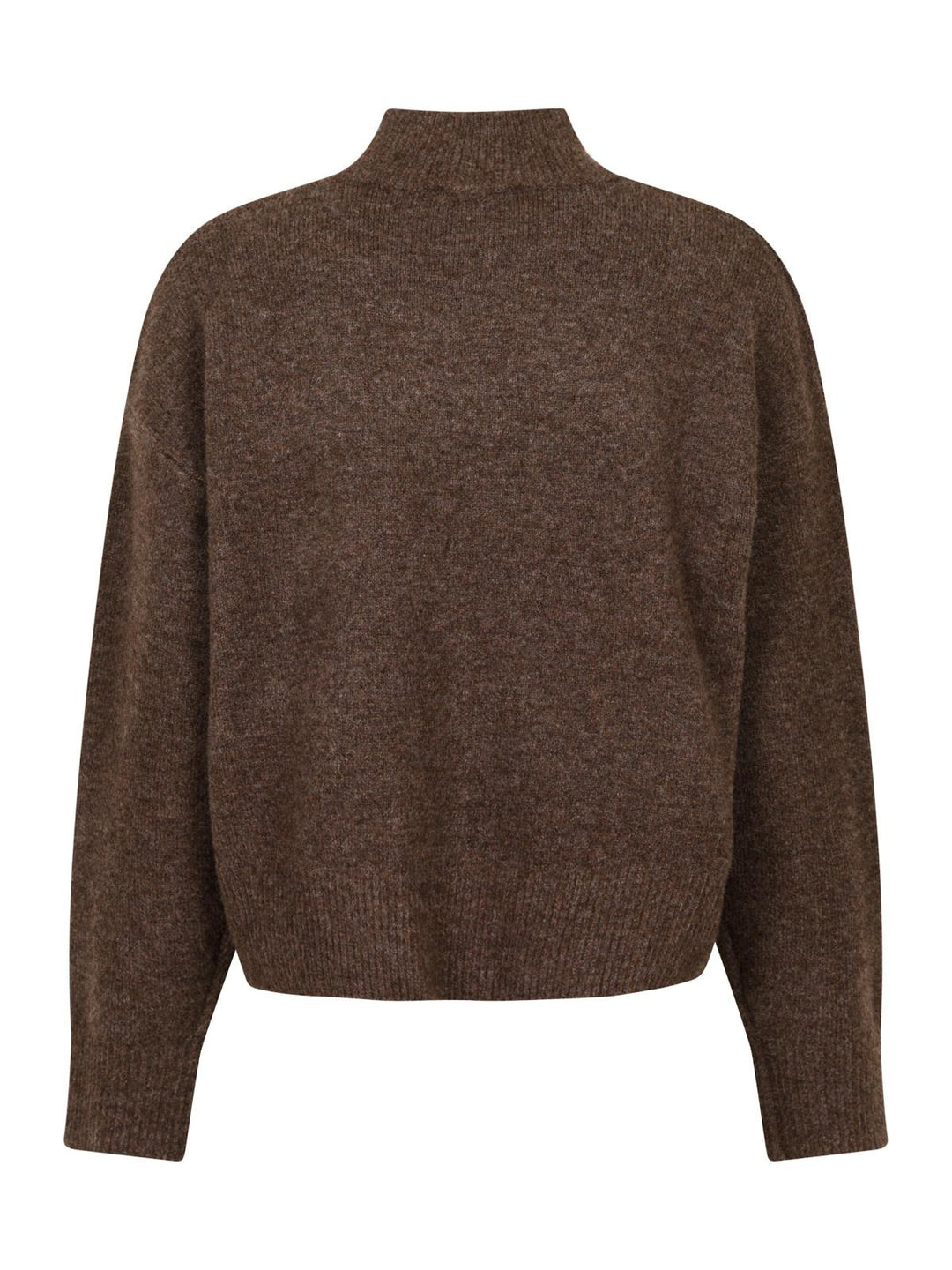 Paulina knit blouse brown