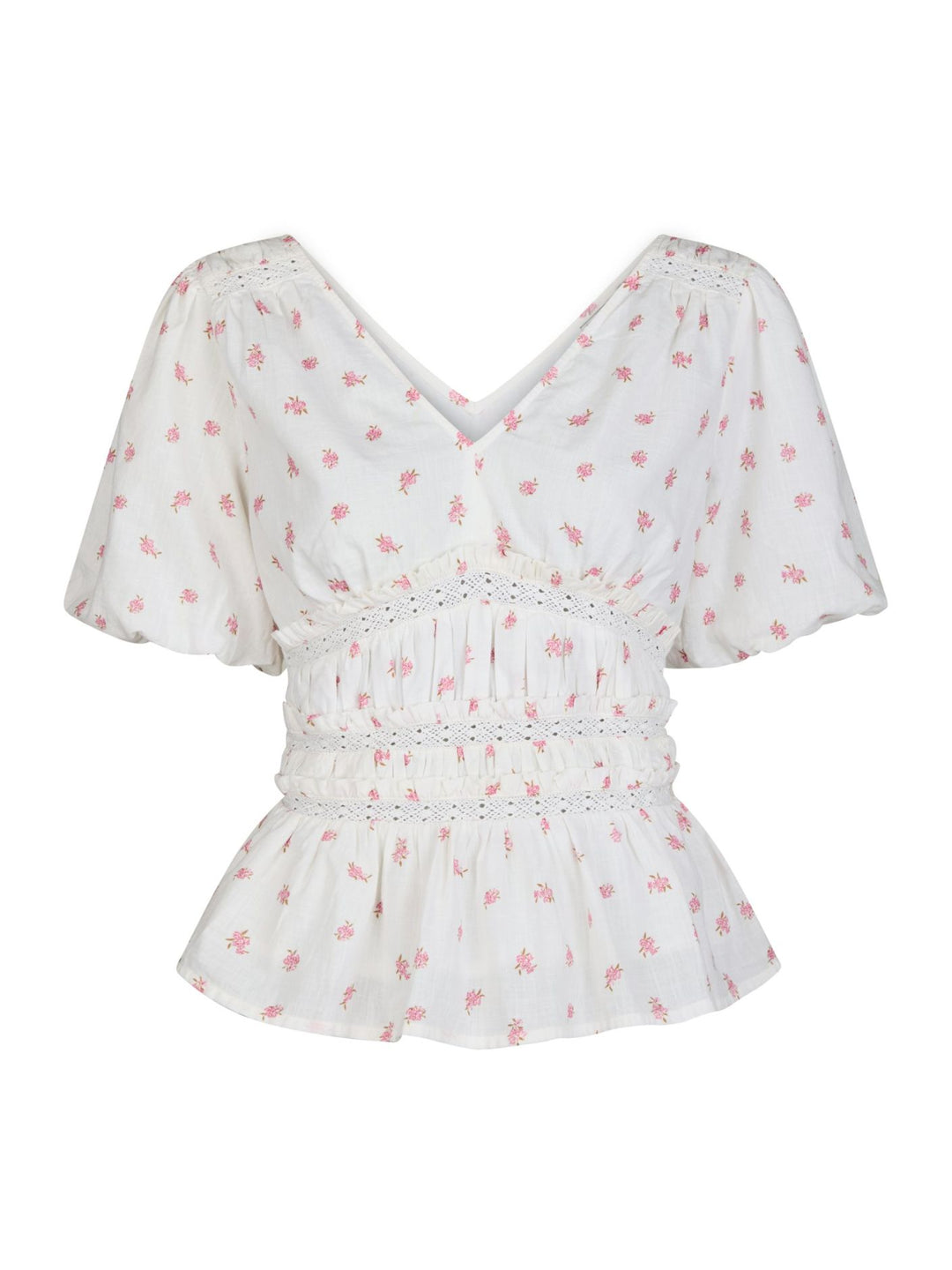 Sapura Fleurie Bluse