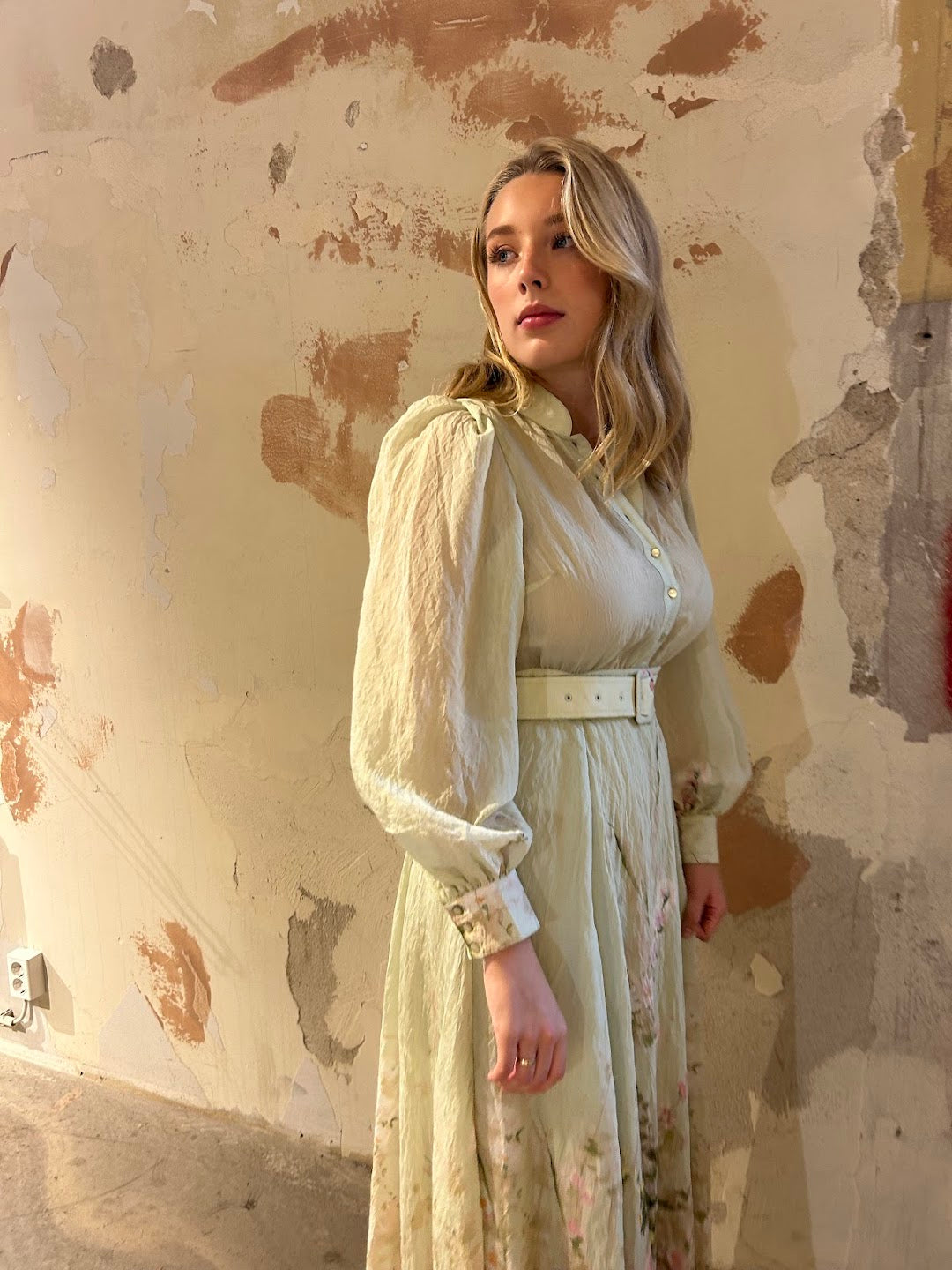 Viscose Belt Dress
