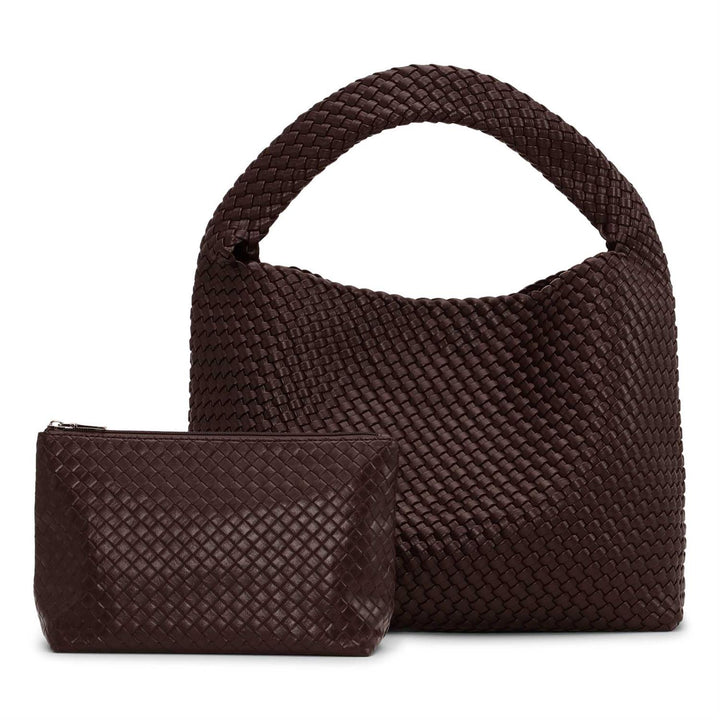 Woven daily shopping + pouch