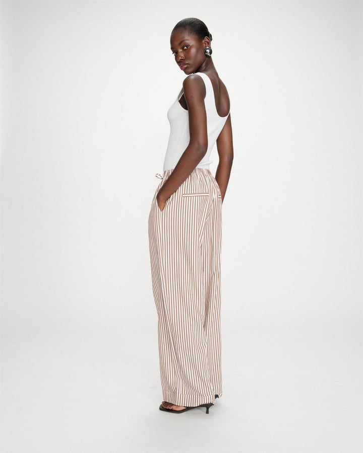 Volute pant wide leg stripe
