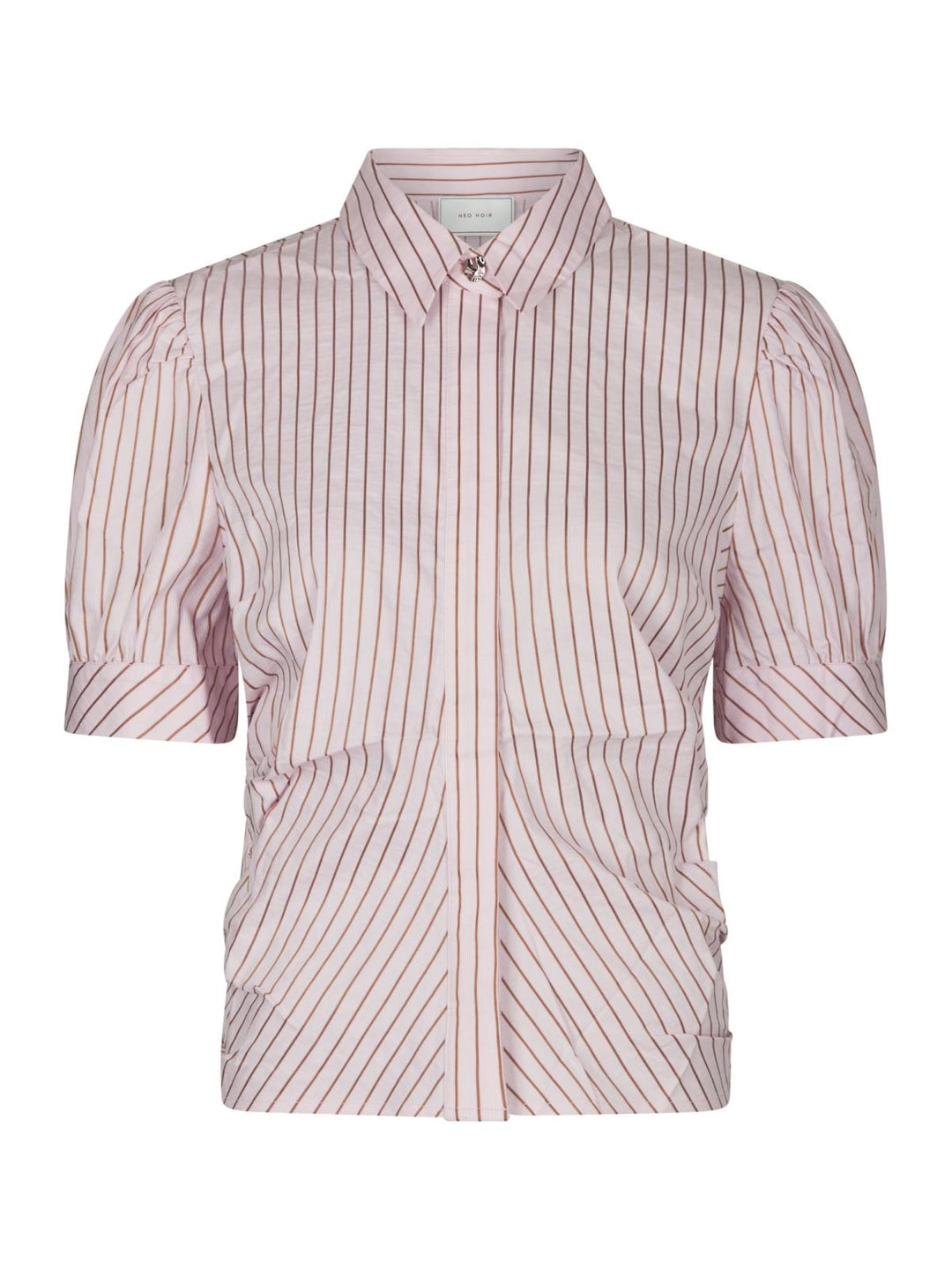 Frannie structure stripe shirt