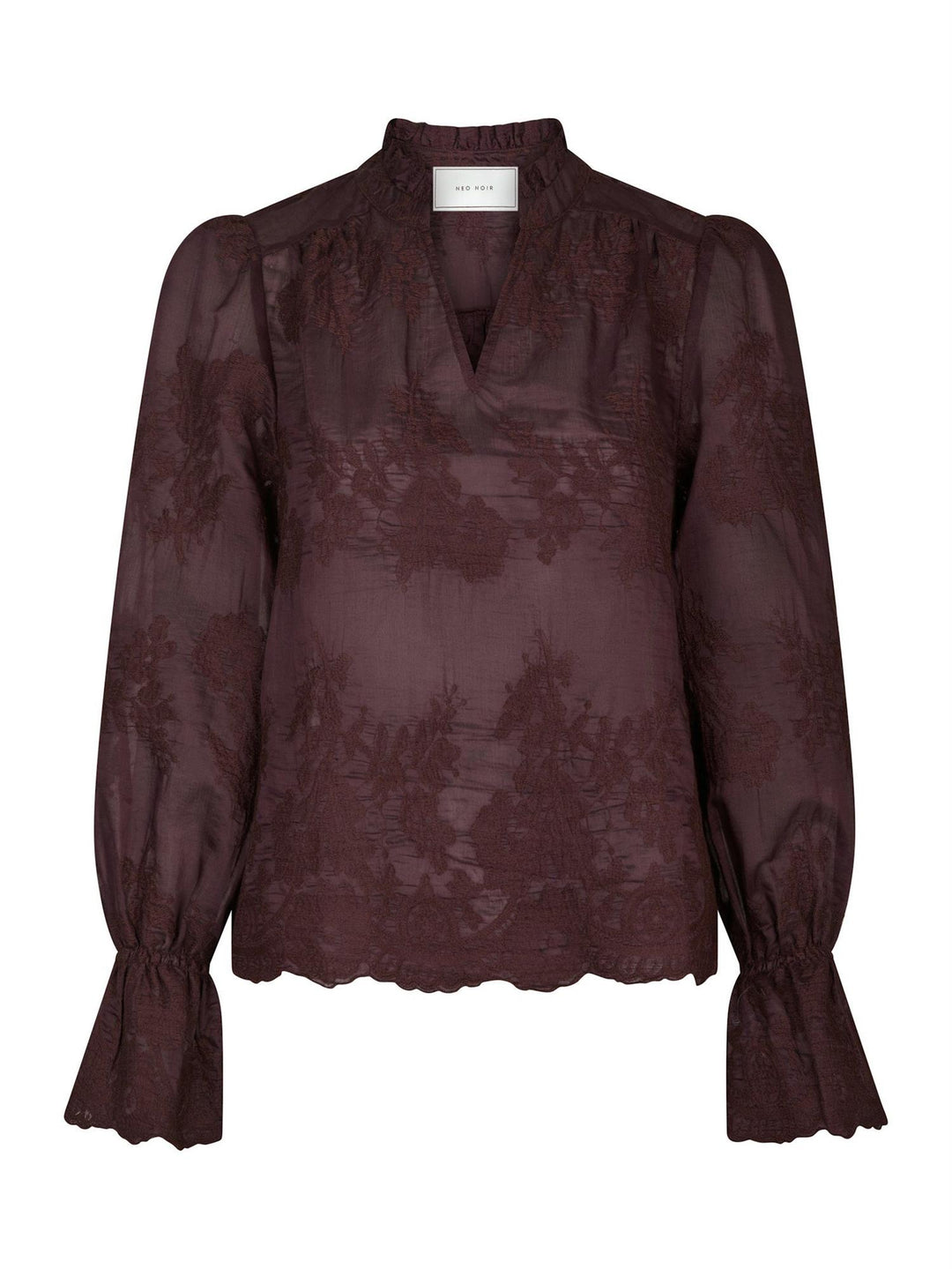 Amara Big Embroidery Blouse