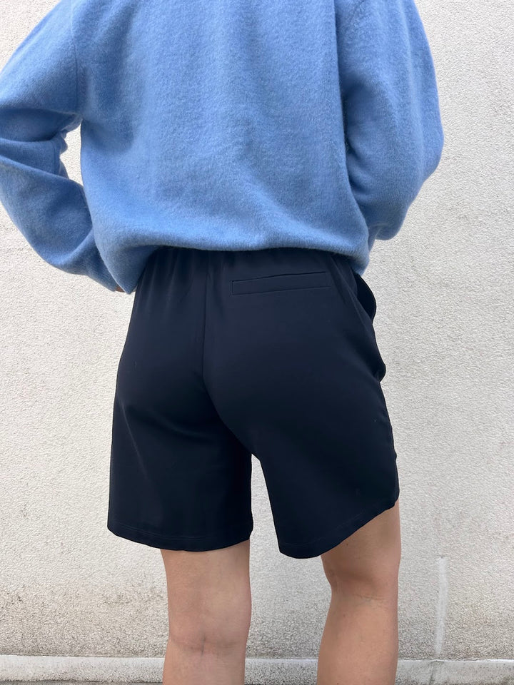 Ponte Shorts Navy