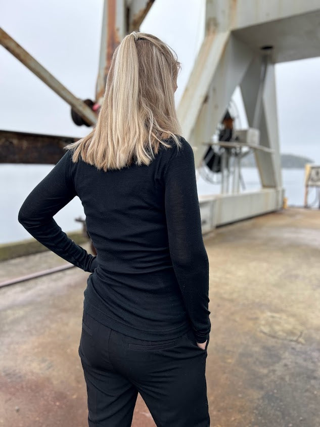 Fang høyhalset ullgenser