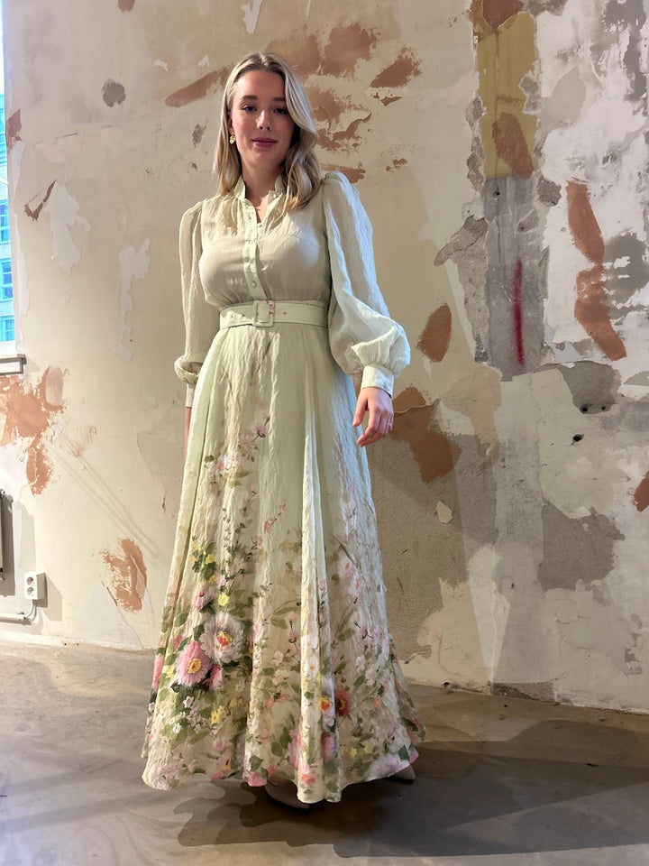 Viscose Belt Dress