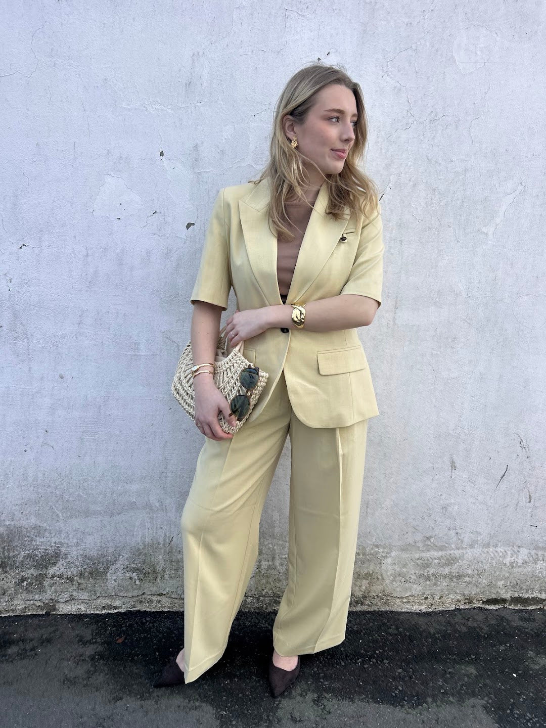 Nilan Pleat Pant