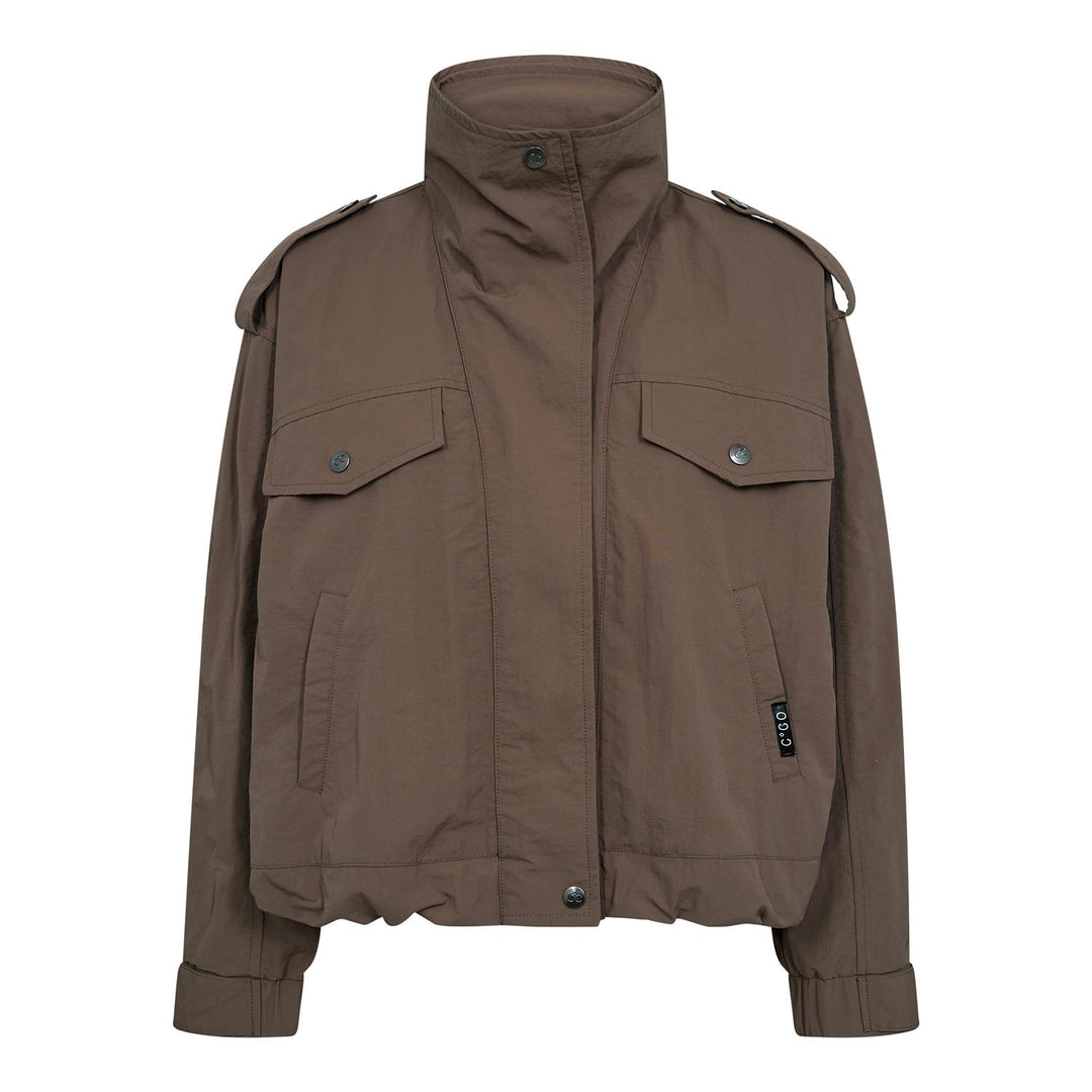 Alina Double Funnel Neck Jacket