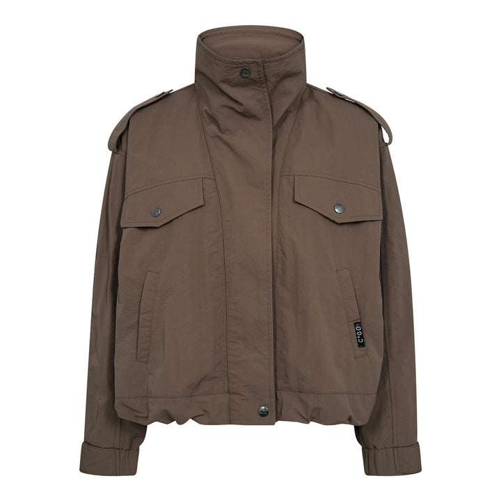 Alina Double Funnel Neck Jacket