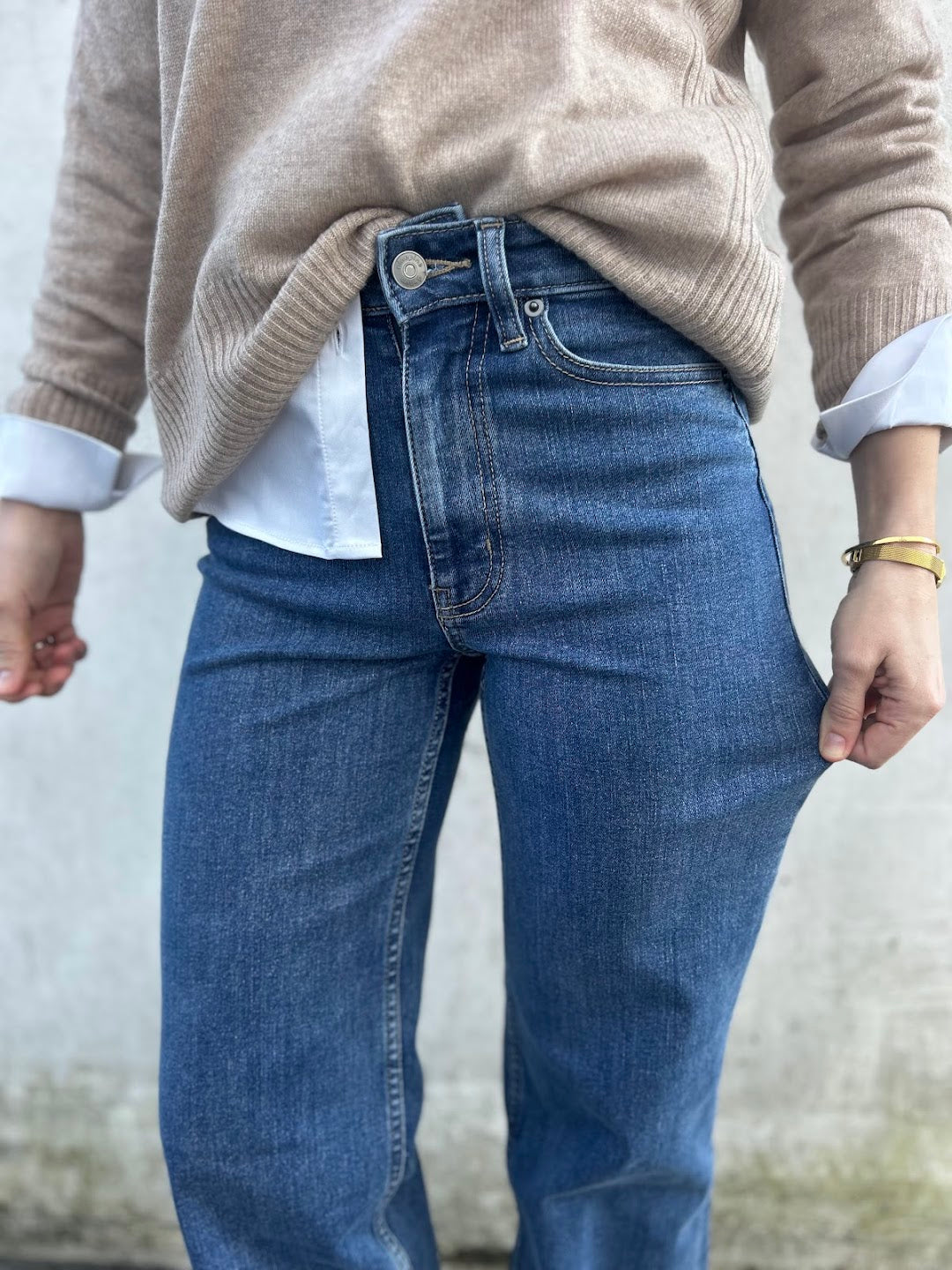 Relaxed Comfort Denim Jeans