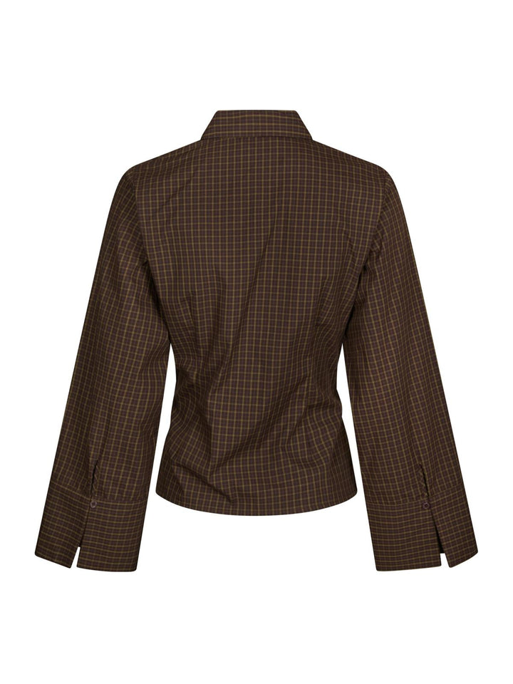 Fenli check shirt blue