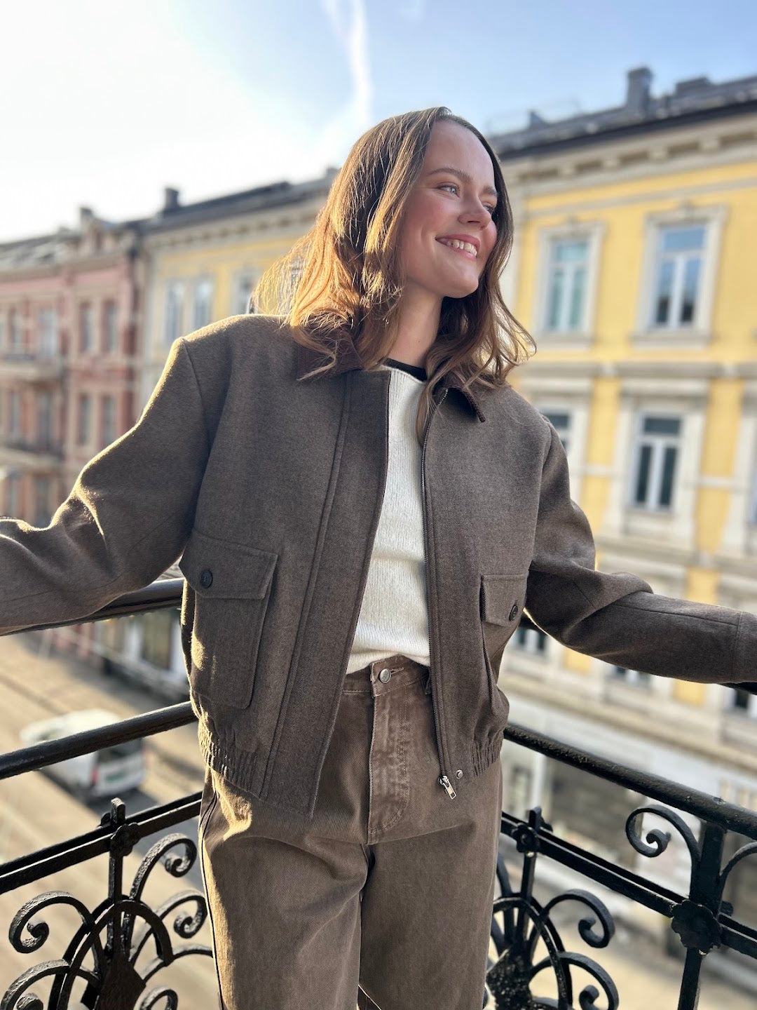 Giacca jacket marrone