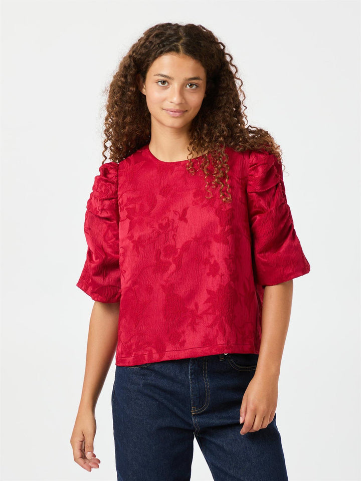 Jobs Jacquard bluse