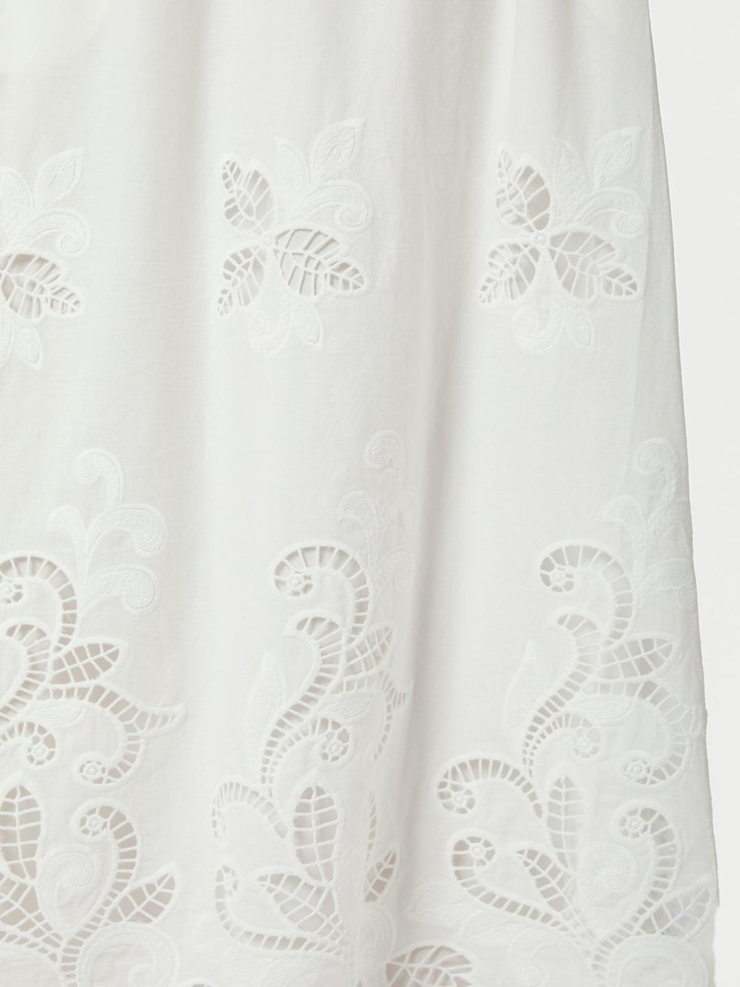 Yara Long Emb Skirt