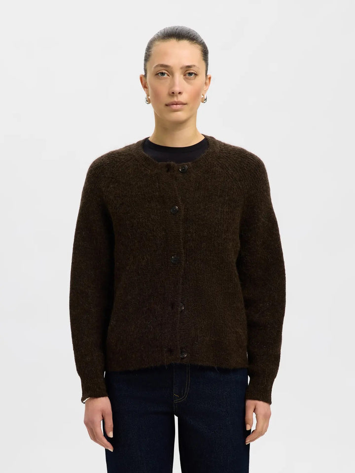 LULU KNIT SHORT CARDIGAN