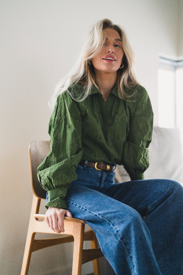 camilla top chive
