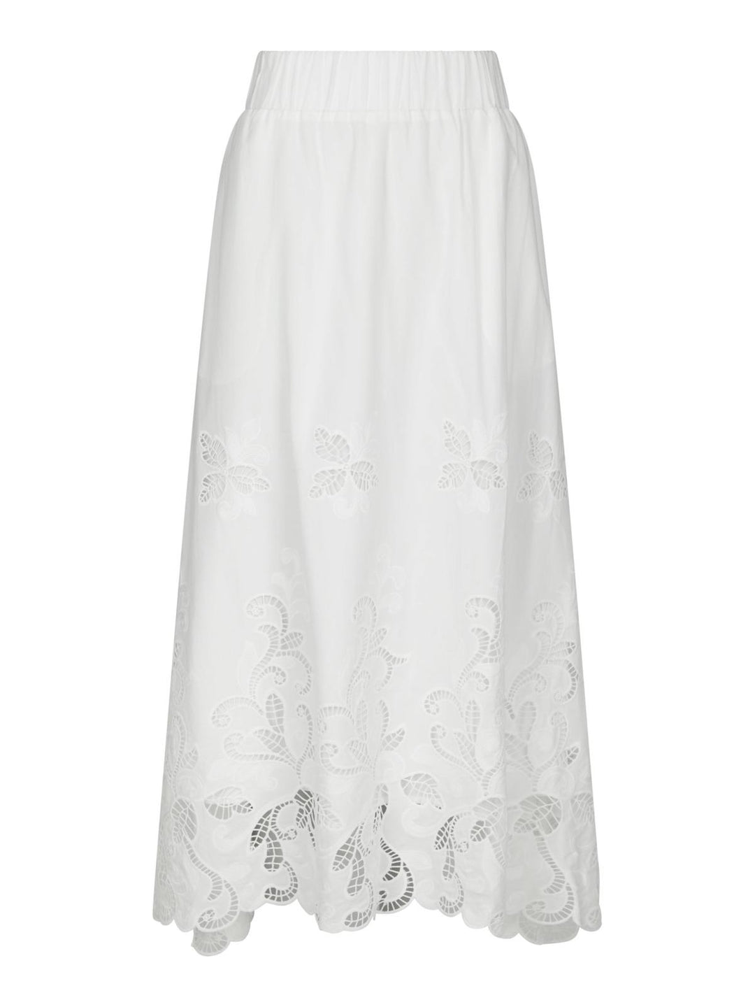 Yara Long Emb Skirt
