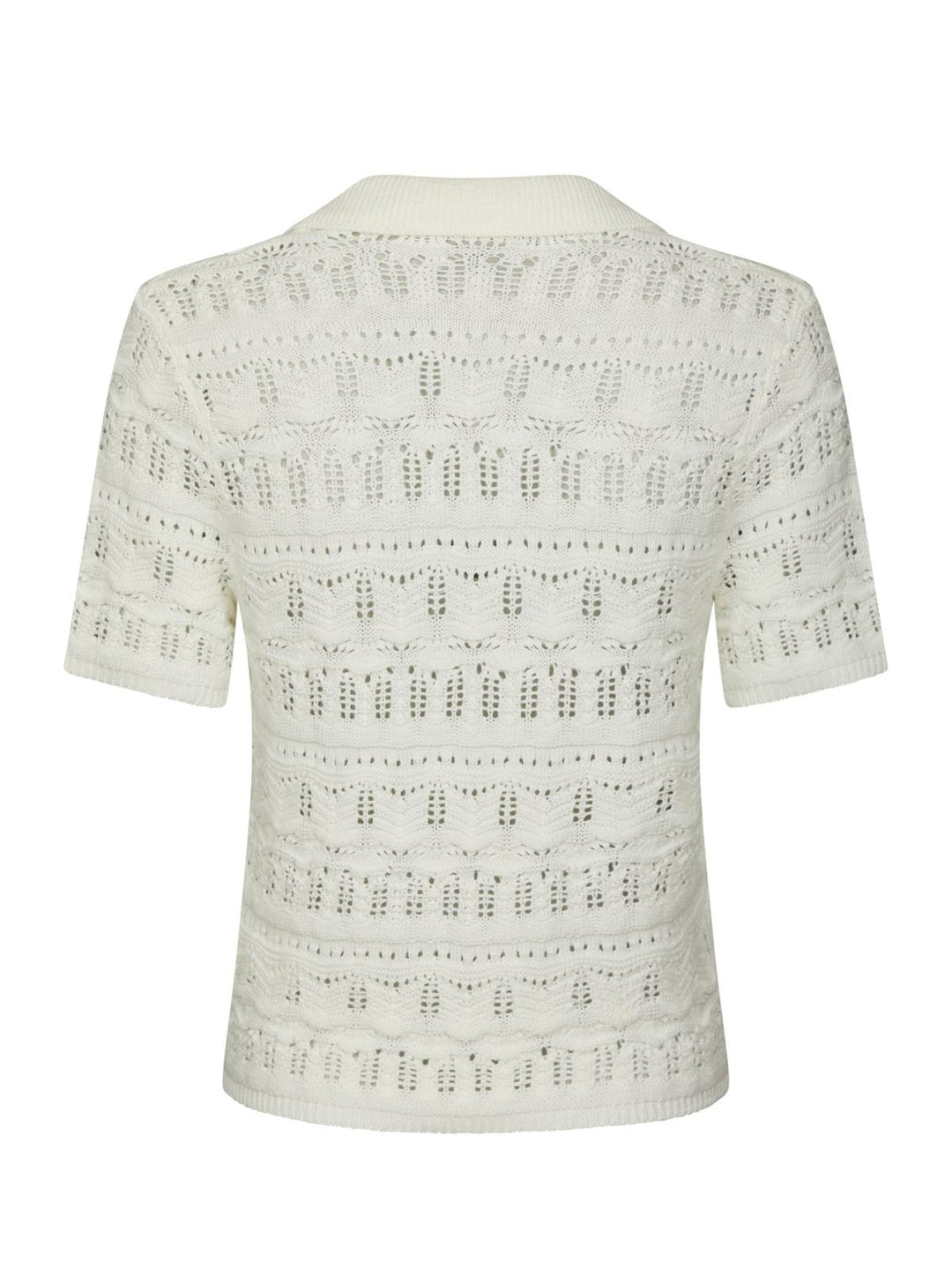 Marisini Stitch Polo Knit Top