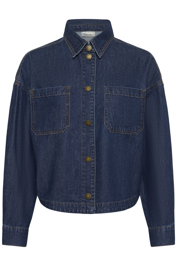 Solia short denimskjorte