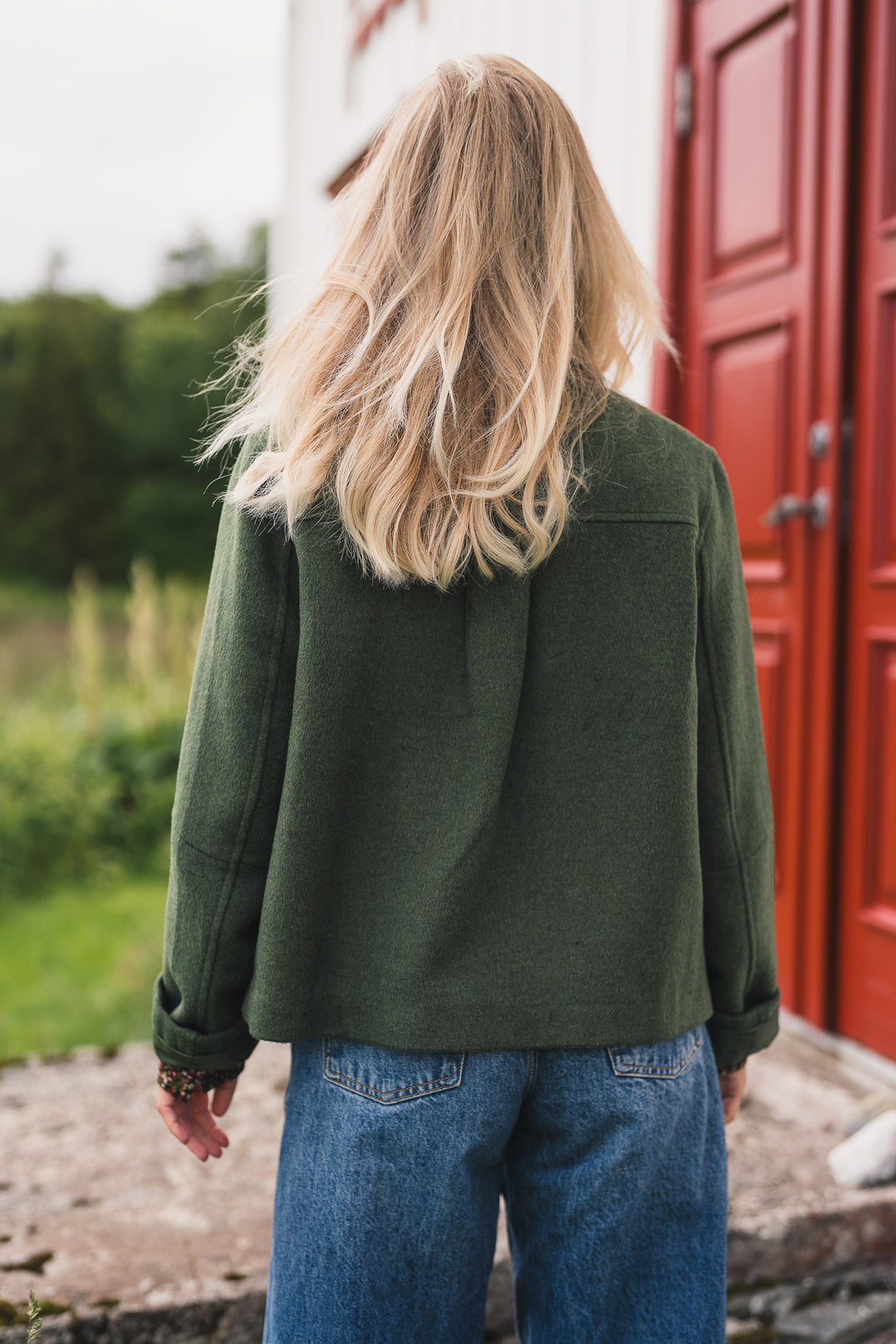 Aslaug Jacket chive