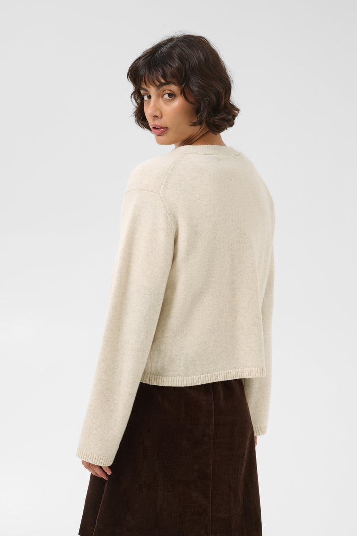 sveva cardigan oatmeal