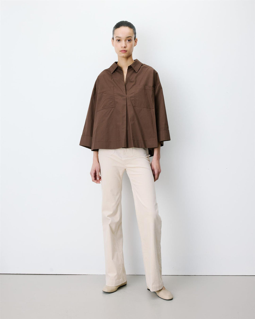 Ambre wide sleeve blouse