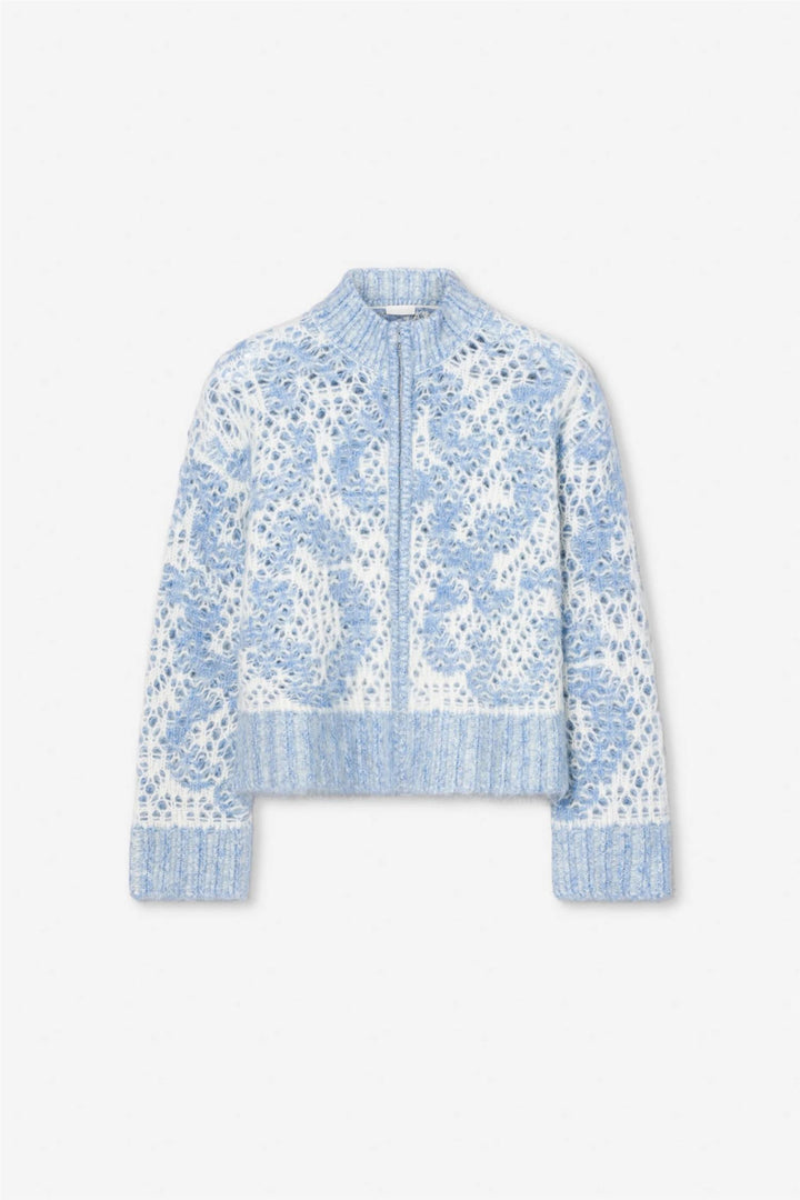 briana zip knit light blue