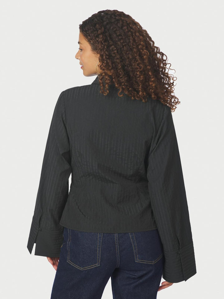 Fenli Tone Stripe Shirt