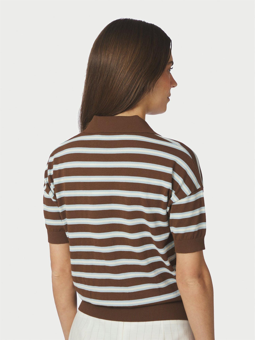 Emira Knit Polo Top